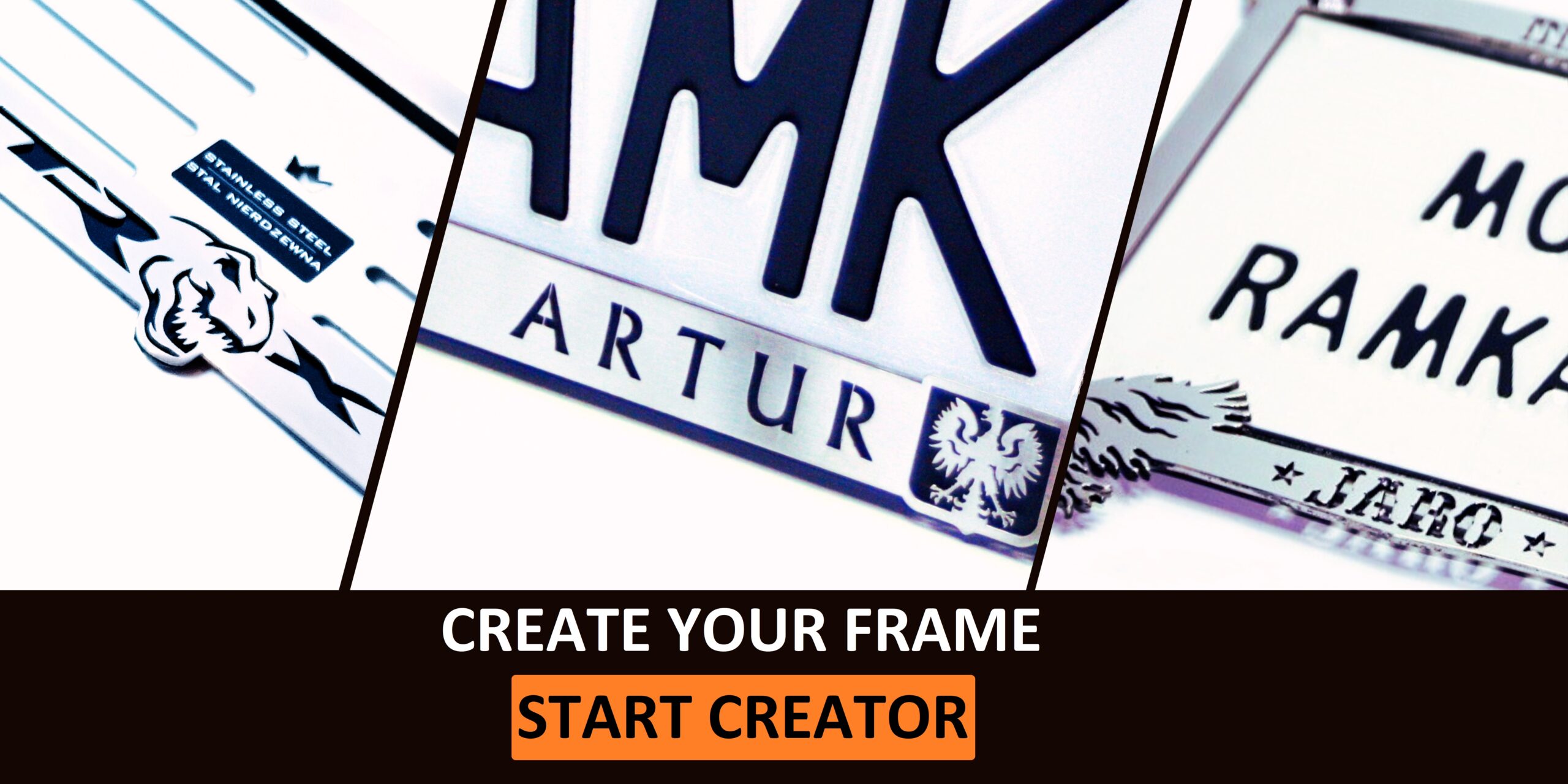 Design your custom frame online